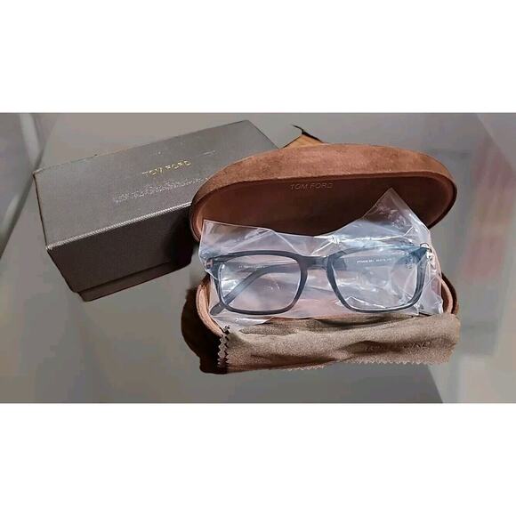 Tom Ford FT 5938 001 Glasses Shiny Black 54 18 145 Get Yourself A Great Deal !! - Picture 1 of 7